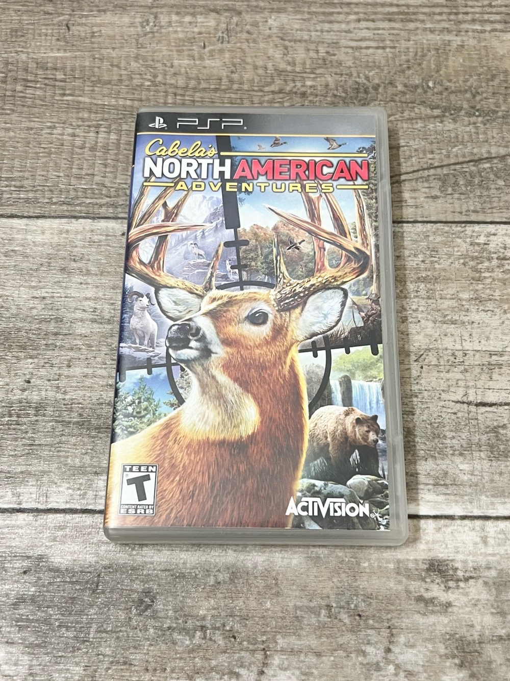 Cabela's North American Adventures Sony PSP Video Game Complete / Tested&Working
